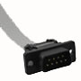 Abbildung: Kabel mit D-Sub-Stecker H7MX aus Kunststoff (einseitig) von ASSMANN